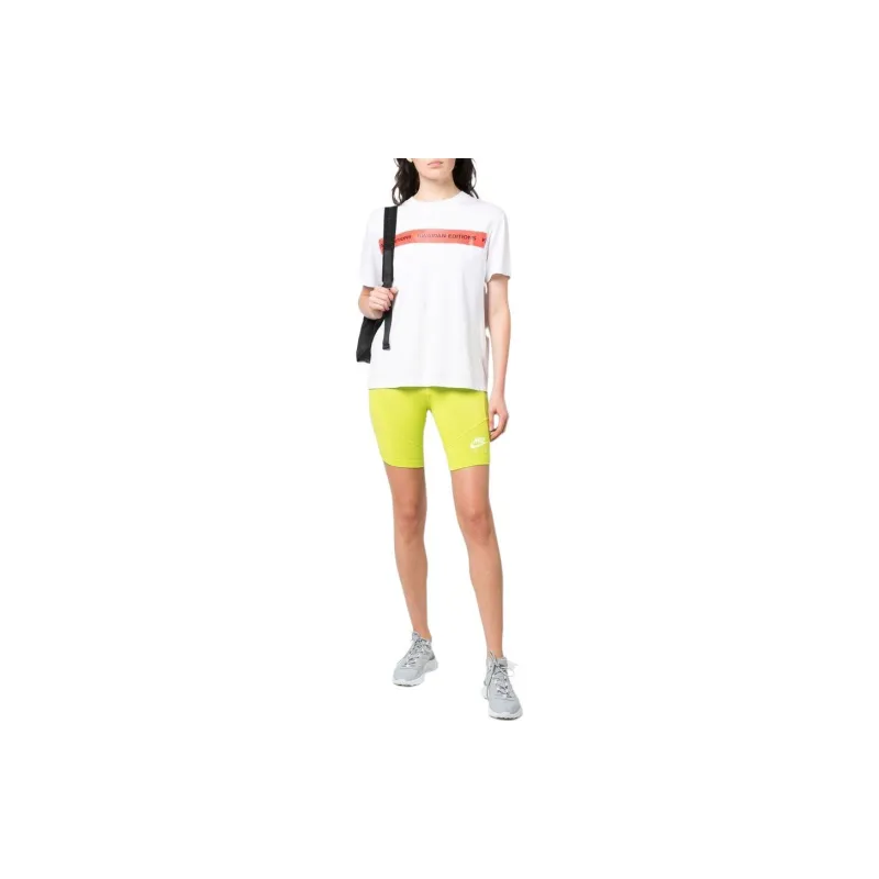 Nike Casual Shorts Women's Neon Green-1