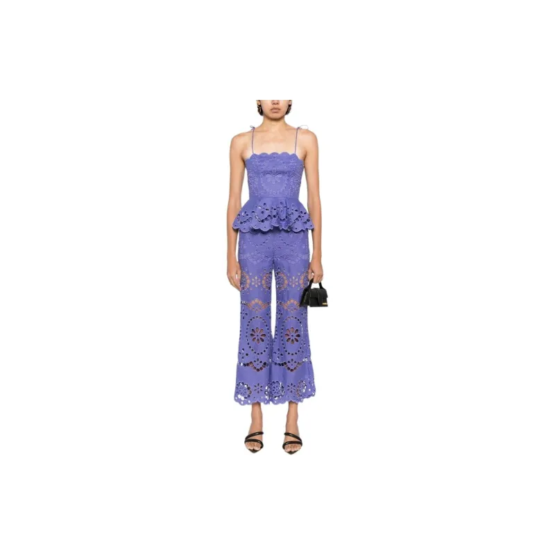 Zimmermann Pop Broderie anglaise Tank Top-1