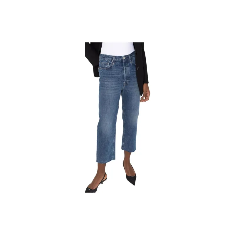 TOTEME Classic Straight Leg Jeans-2