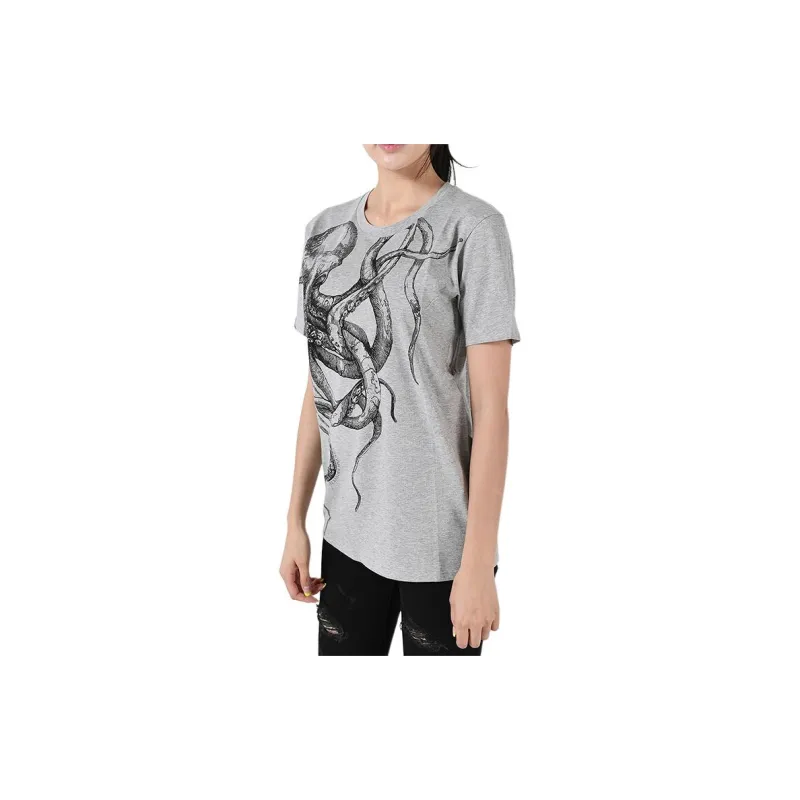 Alexander McQueen T Shirt Women's Gray-6