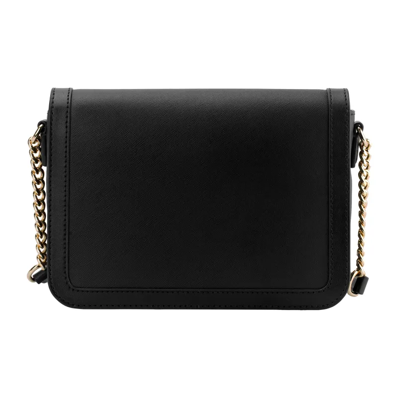 MICHAEL KORS Coated Canvas With Polyester Crossbody Bag, Shoulder Bag Medium Size Women's Black-3