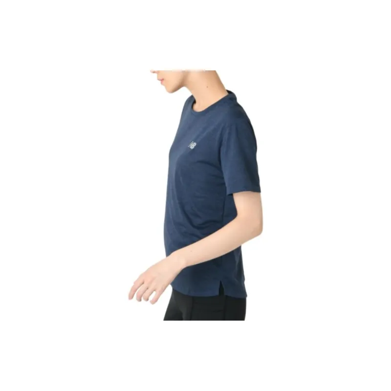 New Balance T Shirt Women's Marine Blue-4