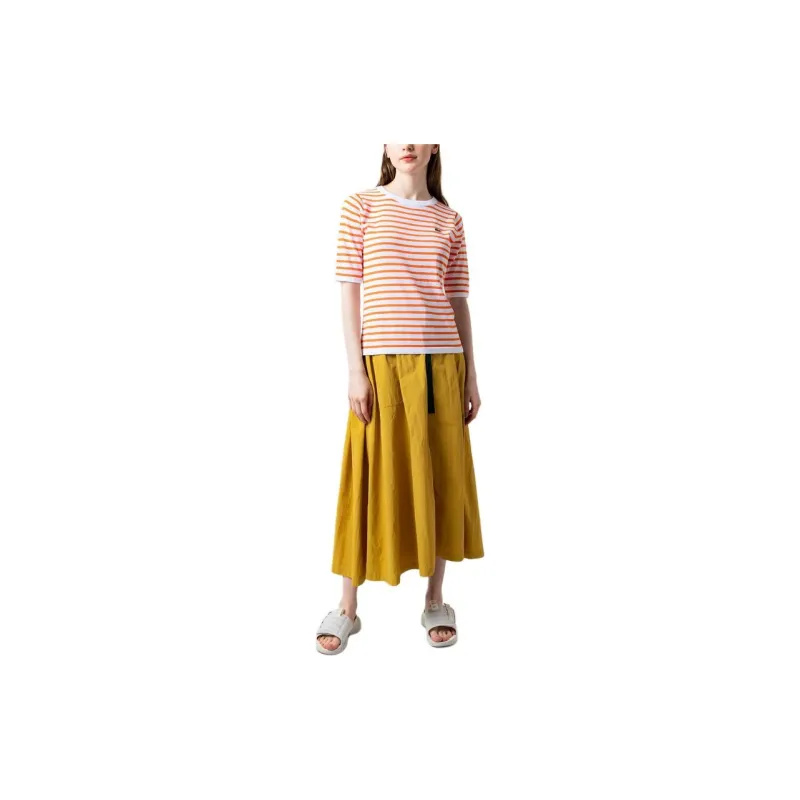 LACOSTE T-Shirts Women's Orange-2