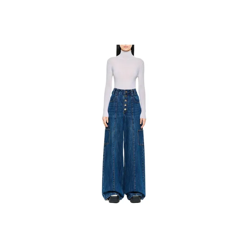 CALVIN LUO Jeans Women's Blue-2
