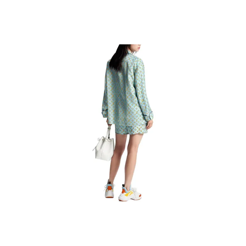 LOUIS VUITTON FW24 Shirt Women's Green-2