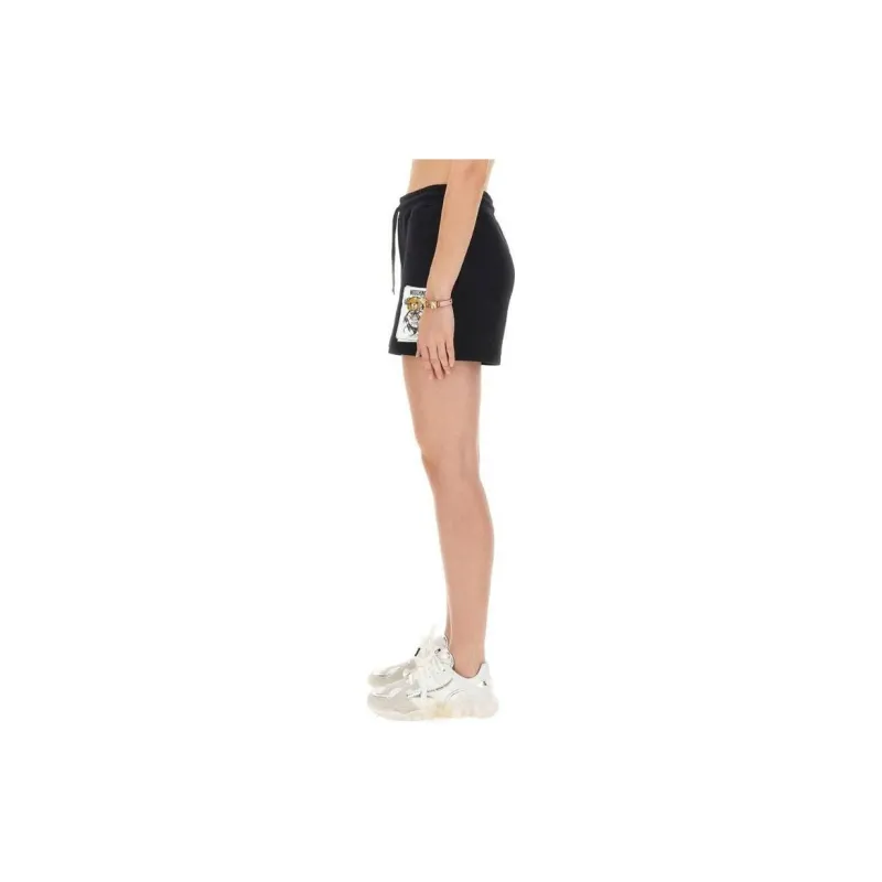 MOSCHINO Teddy Printed Drawstring Track Shorts-2