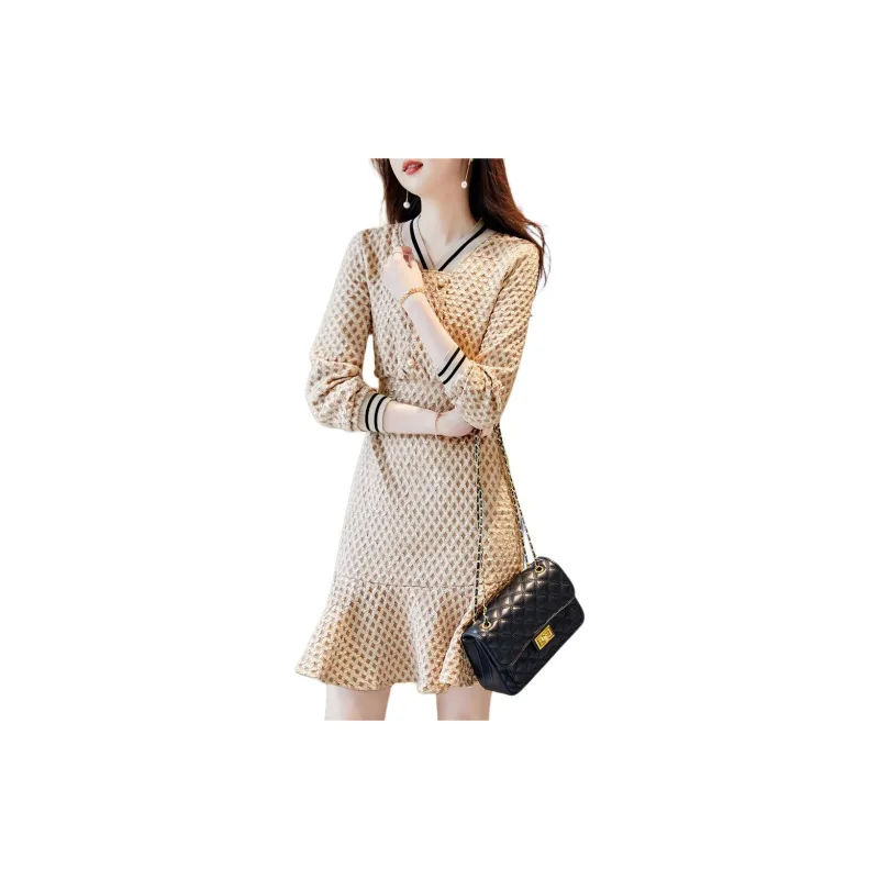 Dme Long Sleeved Dresses Women's Leather Pink-3
