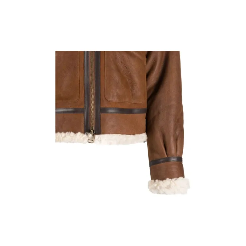 Polo Ralph Lauren Shearling lined Leather Jacket-3