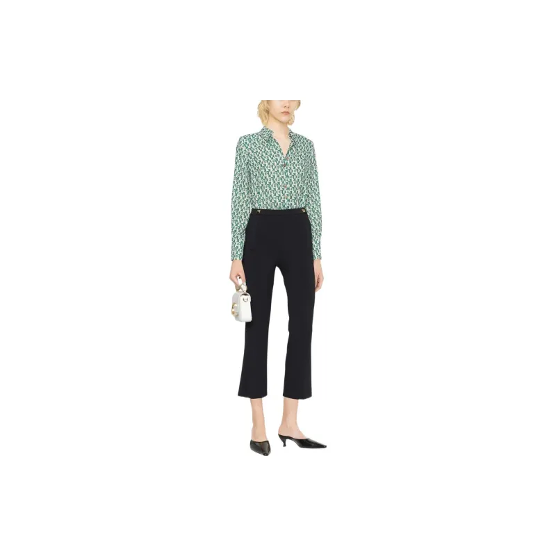 Elisabetta Franchi FW22 Casual Pants Women's Black-1