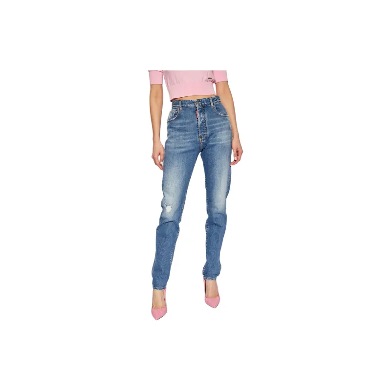 DSQUARED 2 Medium Preppy Wash Jennifer Jeans-1