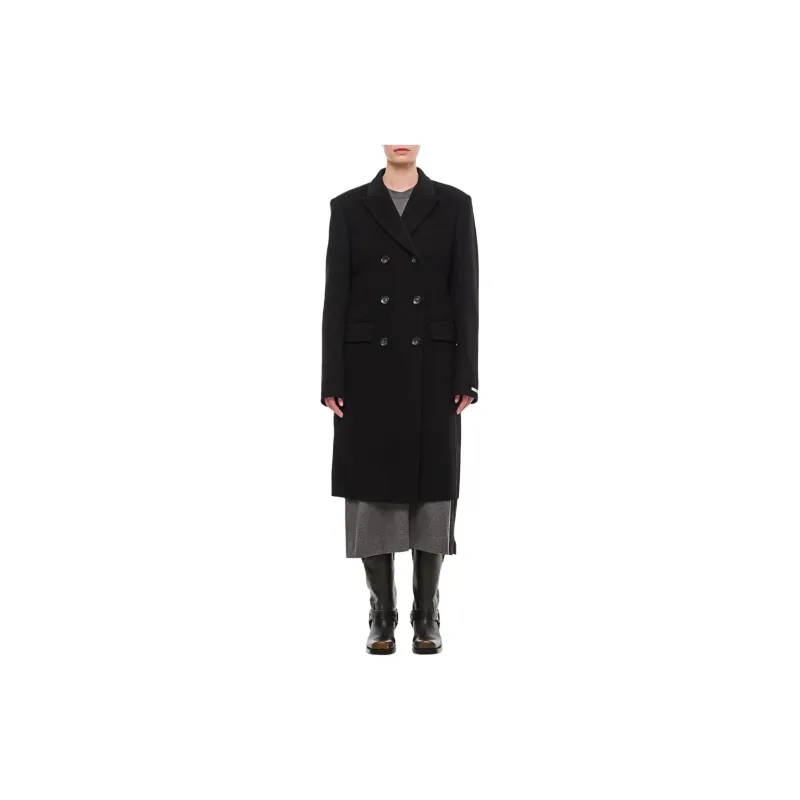 SportMax Double breasted Wool Coat-2
