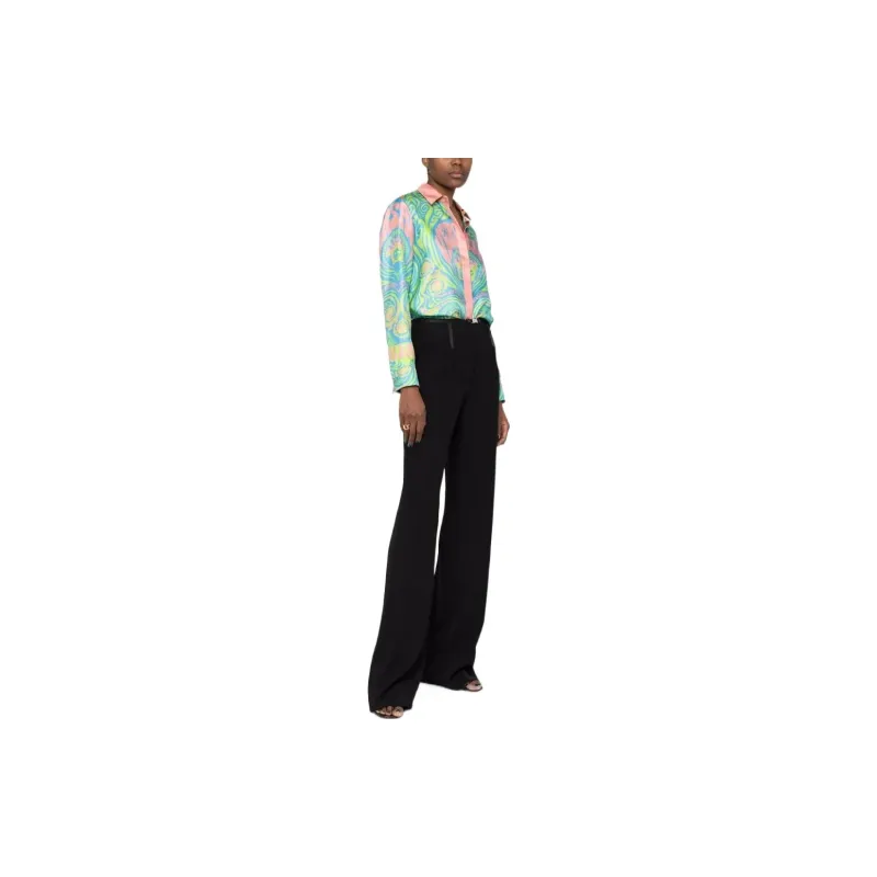 VERSACE Shirts Women's Green-3