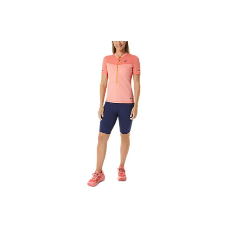 Asics FUJITRAIL T-Shirts Women's Papaya-3