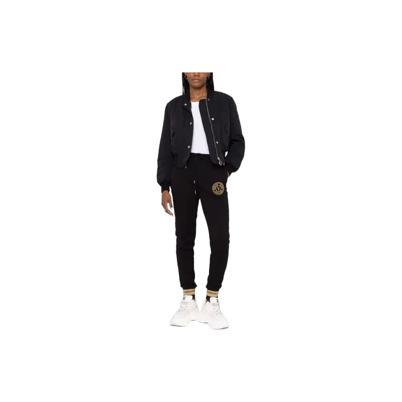 VERSACE JEANS COUTURE SS22 Jogger Sweatpants Women's Black-1