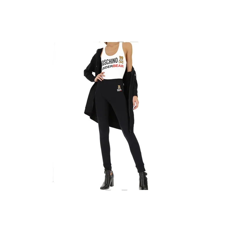 MOSCHINO Leggings Women's Black-6