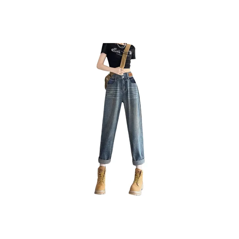 Weixi Jeans Women's Nostalgic Blue-4
