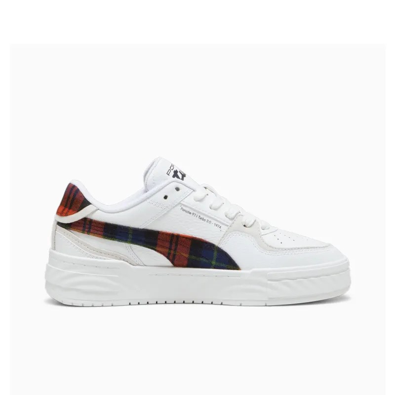 PUMA Ca Pro Porsche Legacy Tartan Formstrip White Redmazing-2