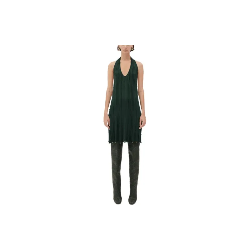 Bottega Veneta Pleated Mini Dress-2