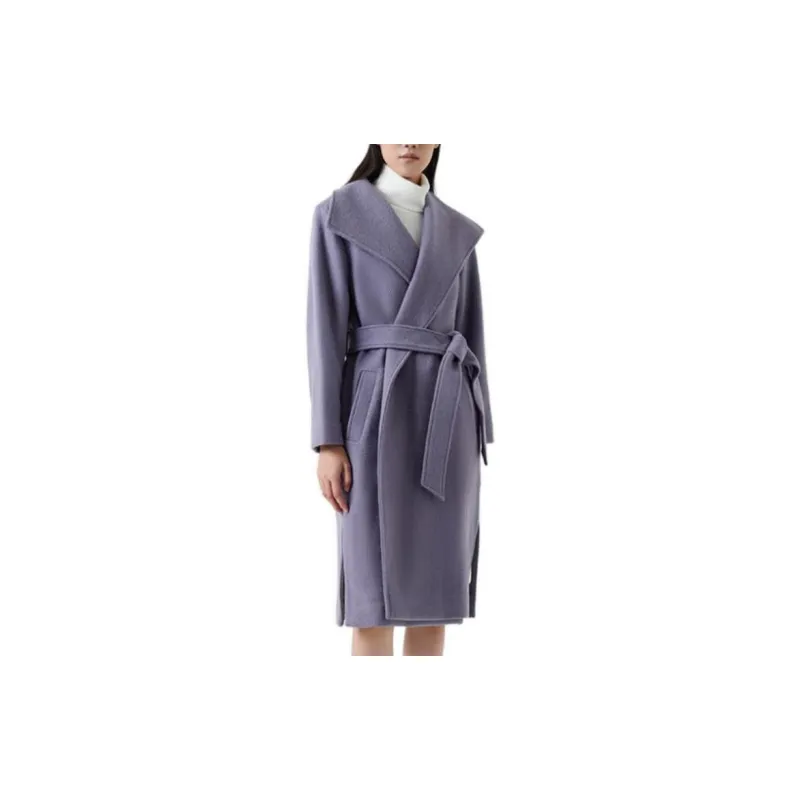 CLUB MONACO Coats Women's Gray Purple-1