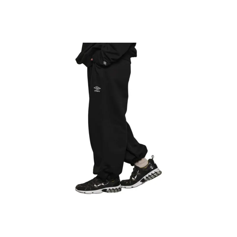 Umbro FW24 PUBLUX Knitted Sports Pants Unisex Black-6