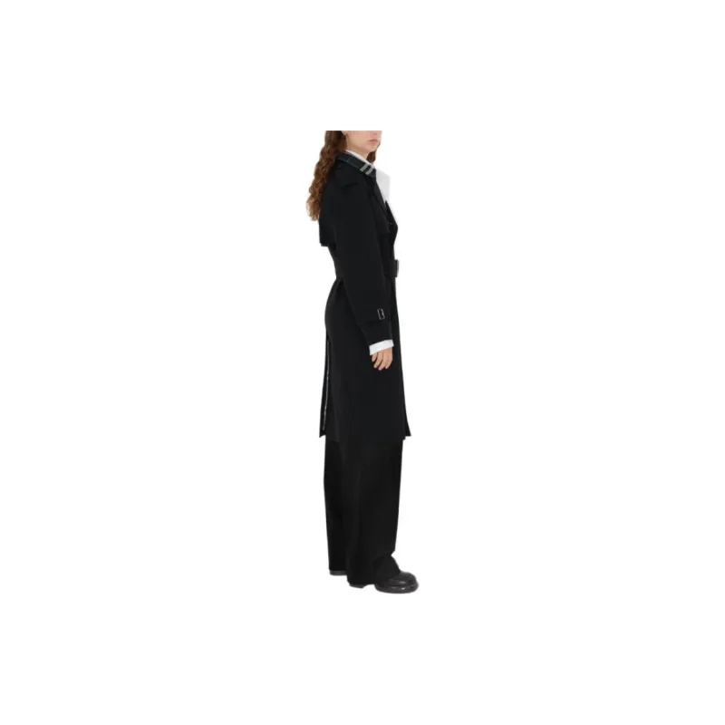 Burberry Trench Coat Women's Black-6