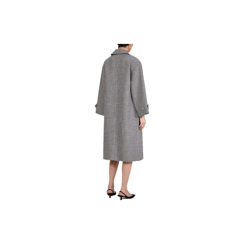 Self portrait Coats Women's Gray-2