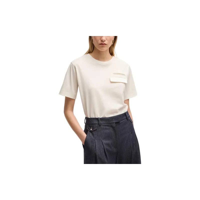 HUGO BOSS Cut out Detailing T shirt-2
