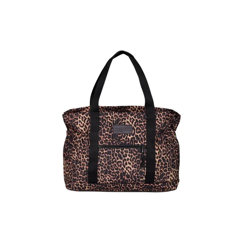 JanSport Recycled Polyester One Shoulder Handbags Large Size Women's Animal Print-0