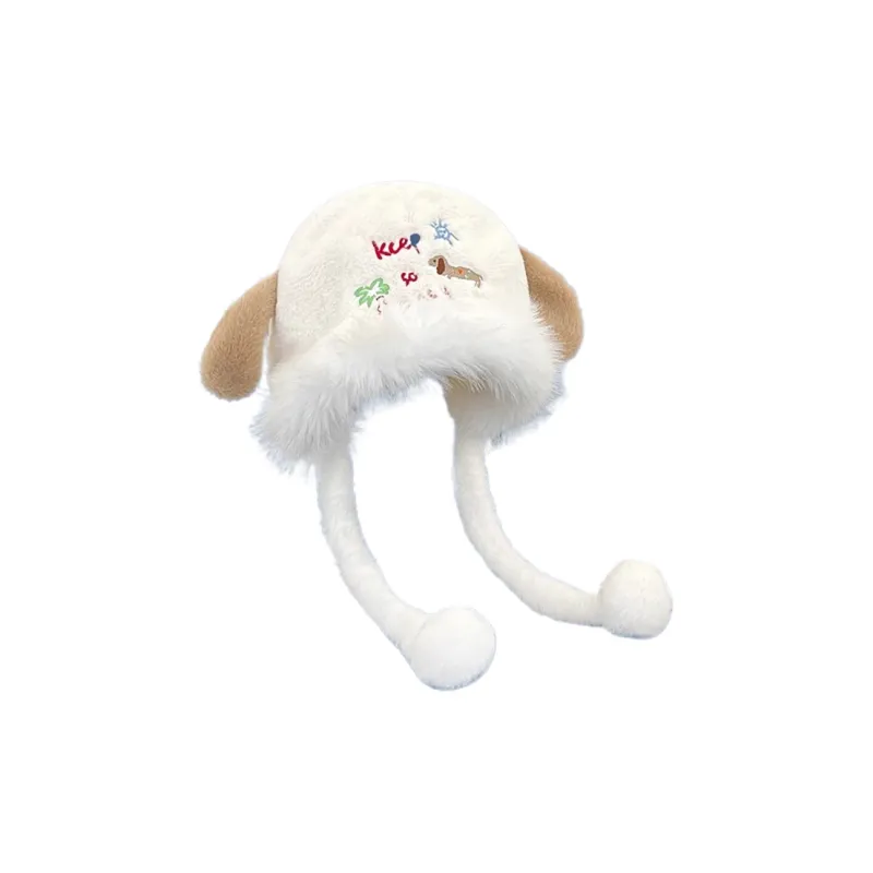 SLEEPYWALK Polyester Trapper Hats Women's-2