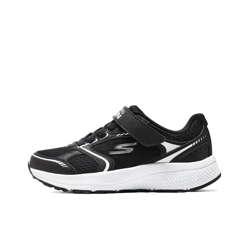 Skechers Go Run Consistent Breathable Low Top Kids' Running Shoes Black Teenagers-0