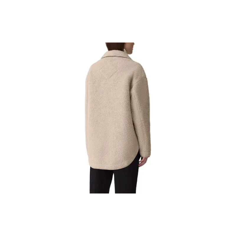 Canada Goose Simcoe Shirt Jacket Kind High Pile Fleece Jackets Coats Women's Gray-3