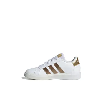 Adidas Grand Court J 'White Matte Gold'
