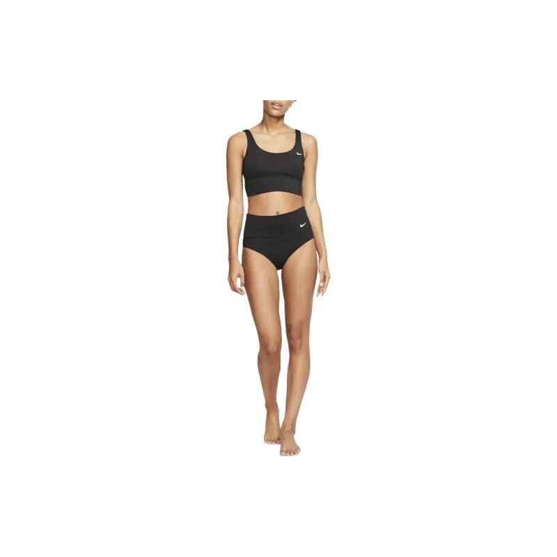 Nike Scoop Neck Midkini Swim Top Two-Piece Swimsuits Women's Color-5