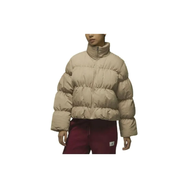 Jordan Puffer Jacket Women's Khaki-3