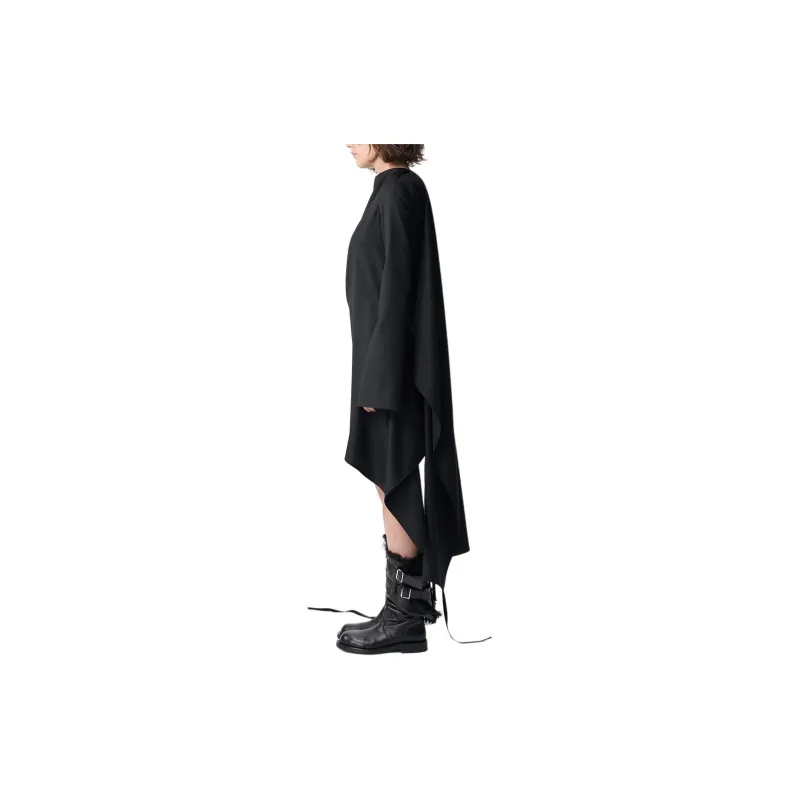 Ann Demeulemeester Long Sleeved Dress Women's Black-3