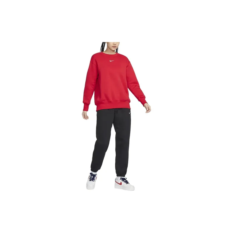 Nike Sportswear Phoenix Fleece Sweatshirt Women's University Red-4