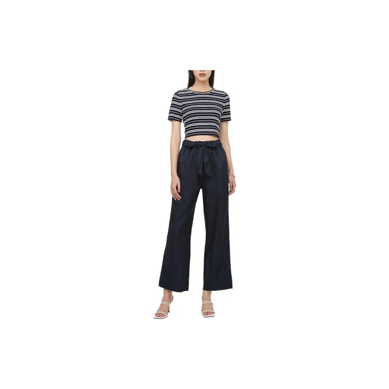 CLUB MONACO Regular T-Shirt Women's Marine Blue-1