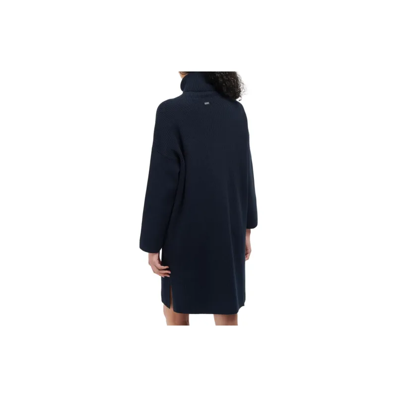 BARBOUR Barbour Stitch Dress Long-Sleeved Dresses Women's Marine Blue-1