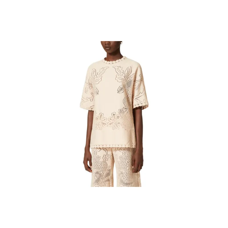 Valentino SS24 T-Shirt Women's Pink-2