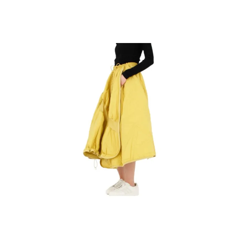 Y-3 Casual Long Skirts Women's Yellow-3