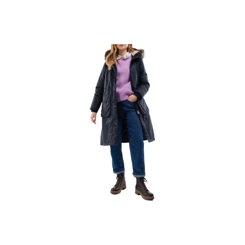BARBOUR Coats Women's Dark Blue-1