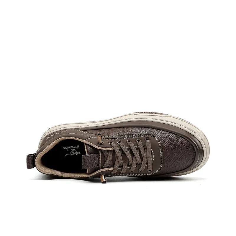 SEPTWOLVES Anti-Slip Wear-Resistant Skateboard Shoes Men's HD-7