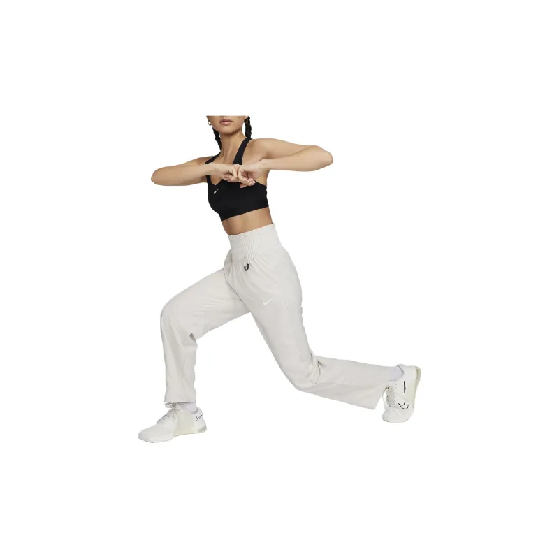 Nike Dri Fit One Knitted Sweatpants Women's Light Brown-2