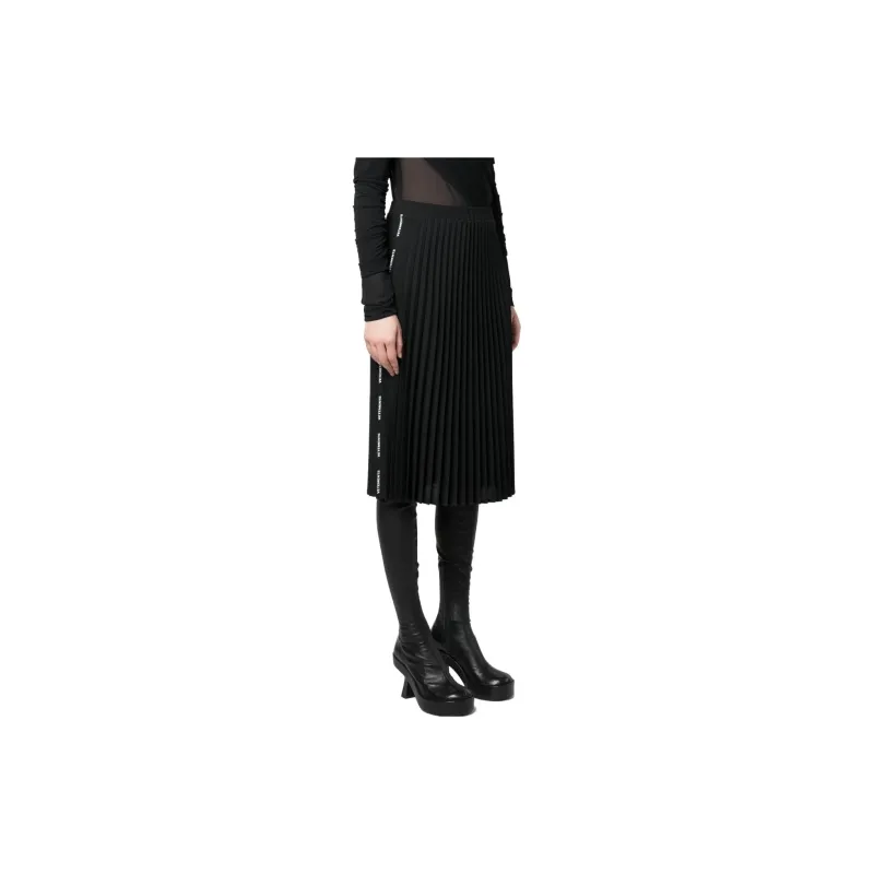 Vetements Knee length Pleated Skirt-2