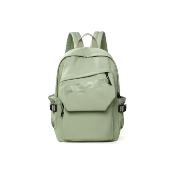 Pepsi Fabric Backpack Laptop Bag Regular Unisex Black/Gray Green