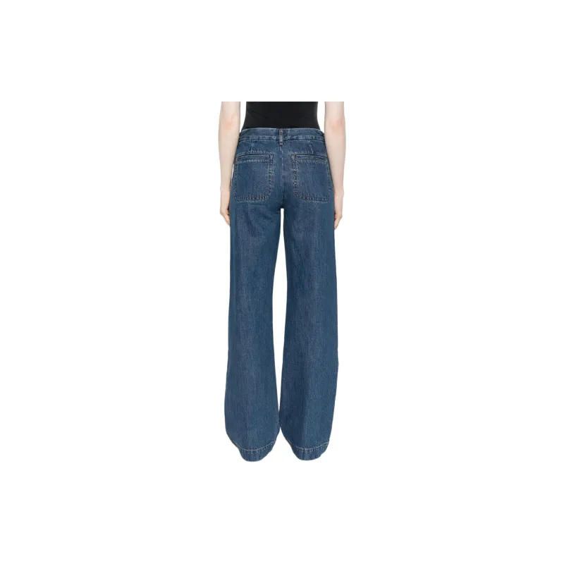 A.P.C Seaside Wide Leg Jeans-2