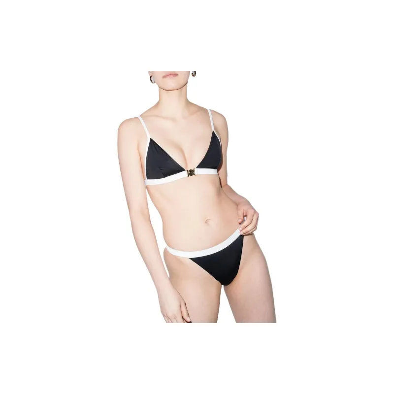 BALMAIN Two-Piece Button Embellished Bikini-1