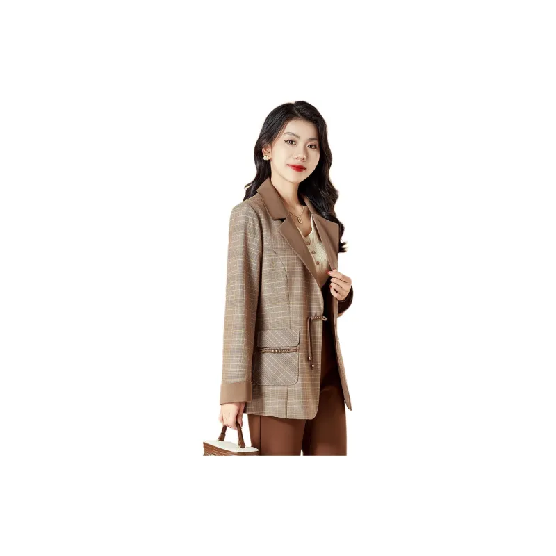 Mylan Business Suit Women's Khaki-3