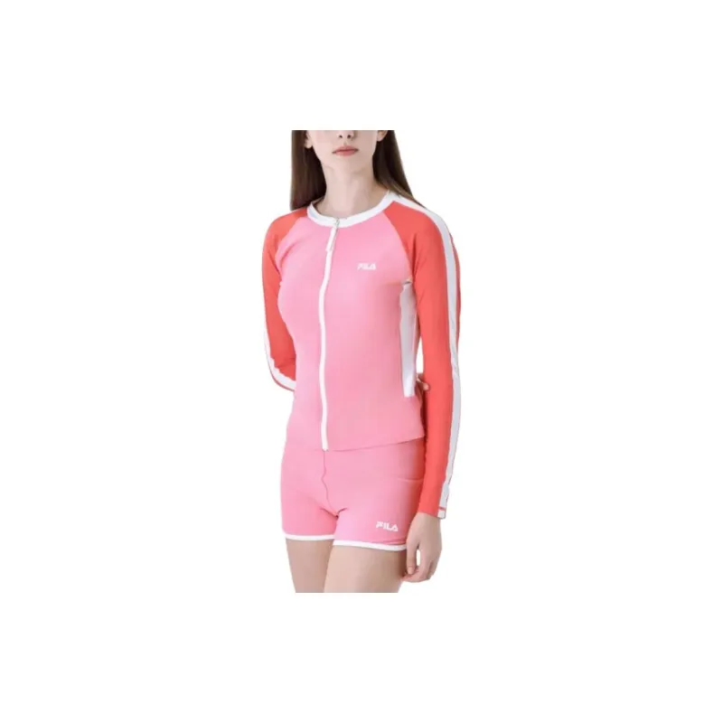FILA Two Piece Swimsuit Women's Pink-3