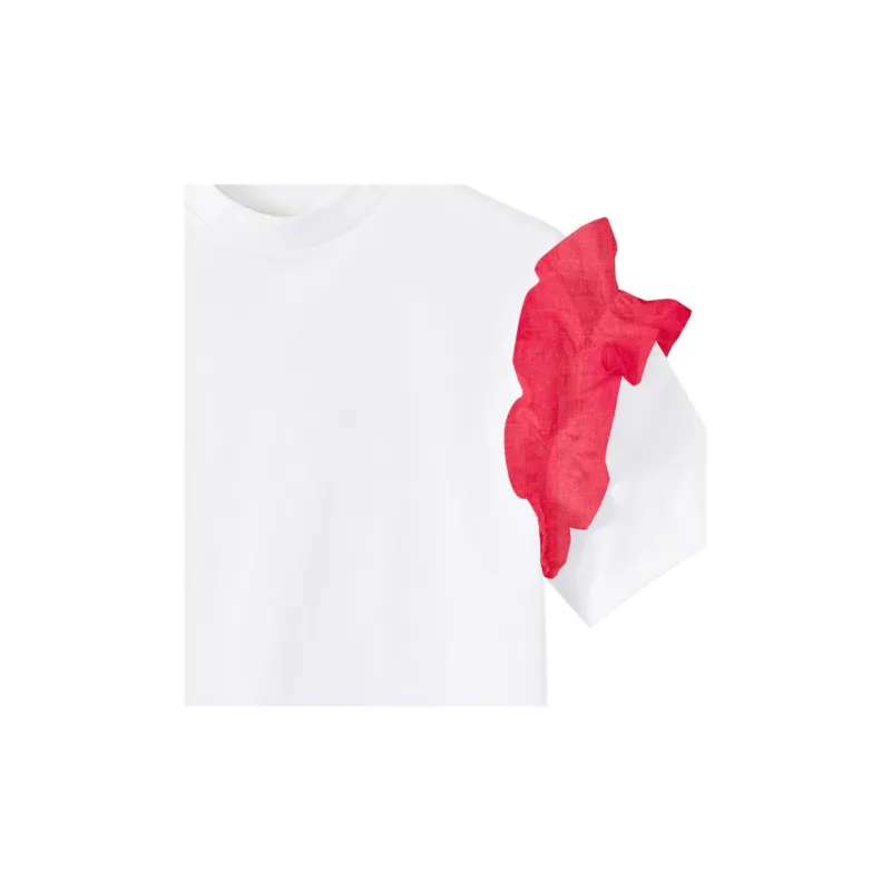 DESTREE Sophie Ruched detail T shirt-1